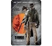 Quentin Movie Tin Sign Retro Poster  Django Metal Sign Plate for Bar Club Man Cave  Vintage Plaque Home Decor Iron Painting  Wal
