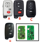 Global Xhorse VVDI XM38 Smart Key XSTO01EN XSTO01EN Remote Key 8A 4D 4A BA Chip for Toyota Lexus Updated Version Support 312-433