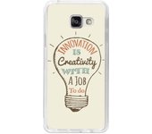 Tumundosmartphone Funda Gel Tpu para Samsung Galaxy A3 (2016) Diseño Creativity Dibujos