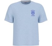 Camiseta Guess Jeans slim stamp azul manga corta para hombre