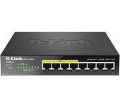 Switch 8 puertos gigabit poe d - link
