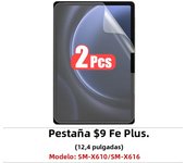 2pcs Pet Screen Protector For Samsung Galaxy Tab S7 Fe S9 Fe A9 Plus S6 Lite S7 S8 S9 A8 Plus Protective Clear Film No Glass
