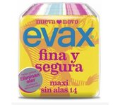 Evax Fina Y Segura Maxi Sin Alas 14 Unidades