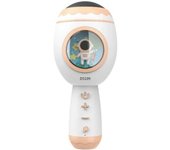 Coshano Micrófono Karaoke Bluetooth Inalámbrico | Altavoz y Luz LED | Portátil | Magic Voice | Blanco