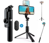 Tripode Palo Selfie Soporte Mando Bluetooth 103cm Vlogging Grabacion Video Movil Q02