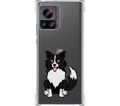 Funda Silicona Antigolpes para Motorola Edge 30 Ultra 5G diseño Perros 01 Dibujos