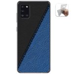 Tumundosmartphone Funda Gel Tpu para Samsung Galaxy A31 diseño Cuero 02 Dibujos