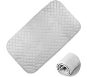 Alfombrilla de Hierro de Viaje, Manta de Planchado, Portátil Manta de Planchar, Tapete para Planchar, Planchar Alfombrilla Planchado Aislamiento, para el Hogar, Escritorio, Cama