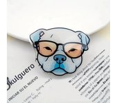 Cartoon Cute Animal Dog Expanding Stand Grip Mobile Phone Holder for IPhone 15 14 13 Samsung Pocket Socket Griptok Flip Bracket