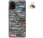Tumundosmartphone Funda Gel Tpu para Samsung Galaxy A31 diseño Ladrillo 05 Dibujos