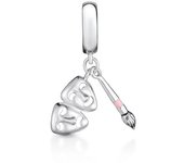 New 925 Sterling Silvering Ambulance Bacteria Charm of ley 925 Chain Beaded Fit Original Pandora Bracelet DIY Ladies Jewelry