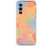 Funda Silicona Antigolpes para Vivo Y76 5G diseño Acuarela 08 Dibujos