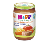 Tarrito de Pasta con Tomate y Ternera Bio Hipp 220 gramos