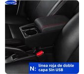 For Citroen C2 Armrest Box For Citroen C2 C3 Car Armrest box Storage Box Interior Dedicated Retrofit Car Accessories