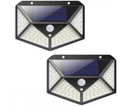 Mediawavestore Lámpara Solar Sensor de Movimiento 100LED 270°