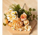 Artificial Silk Flowers Dandelion For Wedding Table Decor Home Christmas Arrange Daisy Sunflower Accessories Fake Bouquet Rose