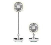 Cecotec 8361 EnergySilence 1000 FoldAir Portable Ventilador portátil plegable con 8000 mAh oscilación y control táctil 3 velocidades con luz LED.