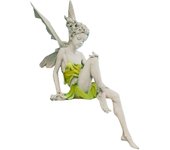 Flower Fairy Statue Decoration Outdoor CHILDREN'S Garden Courtyard Lawn Resin Decorative Sculpture Angel Girl Yard Art Ornament