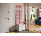 Conjunto pasillo Trenton 131 , Muebles ES, Aglomerado laminado, Tapiz, 64.5 x 207 x 34cm
