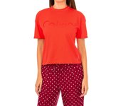 Calvin Klein-Camiseta Manga Corta y cuello redondo J20J206171 para Mujer
