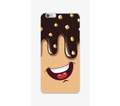 Tumundosmartphone Funda Gel Tpu para Iphone 6 / 6S Diseño Helado Chocolate Dibujos