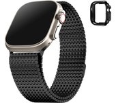 Carbon Steel for Apple Watch Band 38/40/41/42/44/45/49mm Magnetic Attraction Strap for Apple Watch Series 9 8 7 6 5 4 Ultra 2 SE