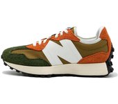 Zapatillas New Balance 327 para hombre en color verde