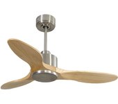 Ventilador de techo Reversible Termostato Wifi Motor DC Techos Inclinados Mando a Distancia Hypersilence Memoria