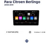 Wireless Carplay Android Auto Car Radio For Citroen Berlingo B9 Peugeot Partner 2008 - 2019 GPS autoradio WIFI FM RDS Navigation