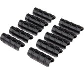 Clips para Invernadero, Abrazaderas de Manguera para Asegurar Cubiertas a Invernaderos de Jardín, Películas, Plantas, 20 Piezas de 19 mm