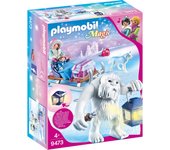 Playmobil Hombre de las Nieve con trineo, 9473, Tienda con Licencia Oficial