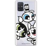 Funda original compatible con Samsung Galaxy A71 - P Girls Ojos Color