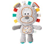 Montessori Baby Toys Baby Tags Stuffed Animal Soft Toy Built-in Rattles Sensory Toys Lovey Elephant Plush Bell Toy Infant Gifts