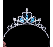 Kids Rhinestone Tiara Princess Headband for Girls Birthday Accessories Bridal Crystal Crown Tiara Wedding Hair Jewelry
