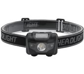 BORUiT Mini LED Headlamp With Red Light AAA Battery Power Headlight 4-Mode Waterproof Work Head Torch Camping Search Flashlight