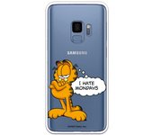 Funda original compatible con Samsung Galaxy S9 - Garfield Hate Mondays
