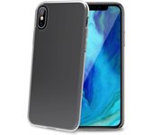 funda iPhone XS MAX Flexible Transparente Celly Gelskin 999
