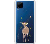 Funda compatible con Realme C15 - Ciervo