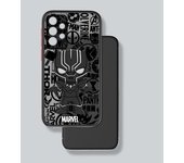 Cartoon Marvel Hero Phone Case For Samsung S24 S23 S22 S21 S20 S10 S9 Plus Ultra Pro 5G Frosted Translucent Matter Cover