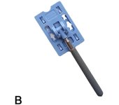 Telescopic Rod Card Holder Toll Swiping Stick Parking Through Rod Car Tools