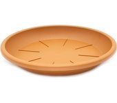 CABLEPELADO Plato Maceta 40 cm - Plato plastico 40 cm macetas 31 cm de Base - PP Alta Resistencia - Compatible con macetas de máximo 31 cm de Base - Marrón