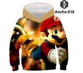 Super Mario Game 3D Printing Boys Hoodies Autumn Hooded Sweatshirt For Boys Kids Clothes Long Sleeve Pullover Tops Kids Coats