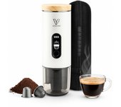 Vitecpro® Cafetera Portátil, Portable Coffee Maker, Cafetera Portátil Espresso, Portable Espresso Maker, Cafetera De Viaje, Cafetera Cápsulas