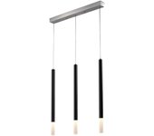 Lámpara de Techo Colgante Led Flaute 10 - 9 W - 3000 K - Negro - Metal - AZABAK