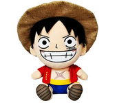 Original 25cm One Piece Anime Figure Zoro Luffy Chopper Plush Toys Cute Cartoon Plushie Stuffed Dolls Pendant Kids Xmas Gifts