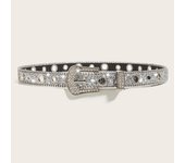 Desinger Belts For Women Luxury Brands Blingbling Plus Size Sequin Rhinestone Buckle All-Eyelet Punk Goth Y2k Silver Belt Men