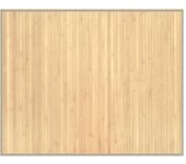 vidaXL Alfombra rectangular bambú 80x100 cm Color Negro,  Natural,  Marrón y mas Alfombras de área  Alfombra de Piso para Sala de Estar Dormitorio Habitación Salón