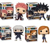 Funko Pack 4 funko Jujutsu Kaisen Megumi  Fushiguro Nobara Yuji   Itadori Toge Inumaki Pop Vinyl Anime Figura