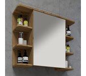 Espejo de baño Espejo de pared Espejo colgante Armario con espejo Estante de baño Nilosi Espejo de baño Espejo de pared Espejo colgante Armario con espejo Estante de baño Nilosi