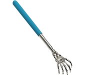 Retractable Back Scratcher Stainless Steel Long Handle Body Scratching Massage Tool Portable Universal Black Blue